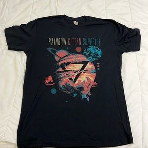 Rainbow Kitten Surprise Band Tee